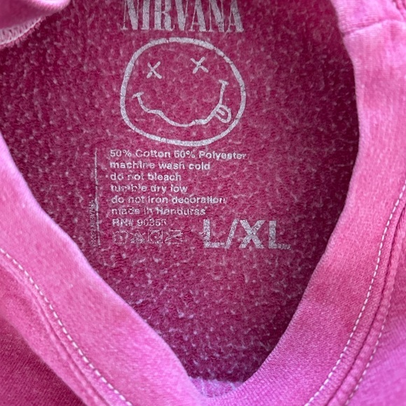 Nirvana smile sweatshirt. Gently used. - Picture 5 of 5